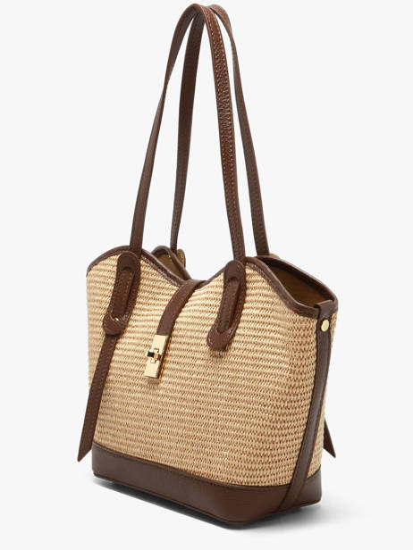 Schoudertas Capri Milano Bruin capri CP25113 ander zicht 2